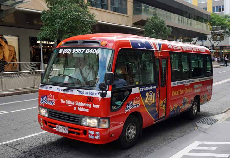 Brisbane Explorer Toyota Coaster 202